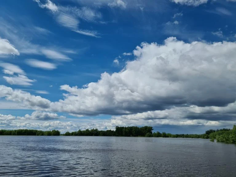 Уровень воды в реке Оби на 29 июня