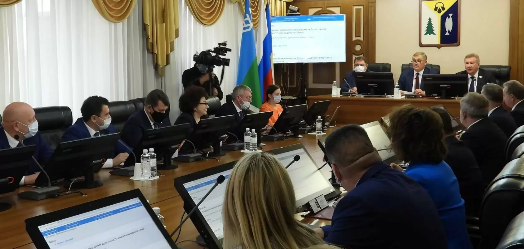 Думские вести: Состоялось первое заседание Думы Нижневартовска седьмого созыва