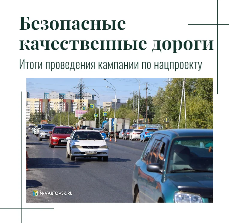 Дороги Нижневартовска продолжат приводить к нацстандарту