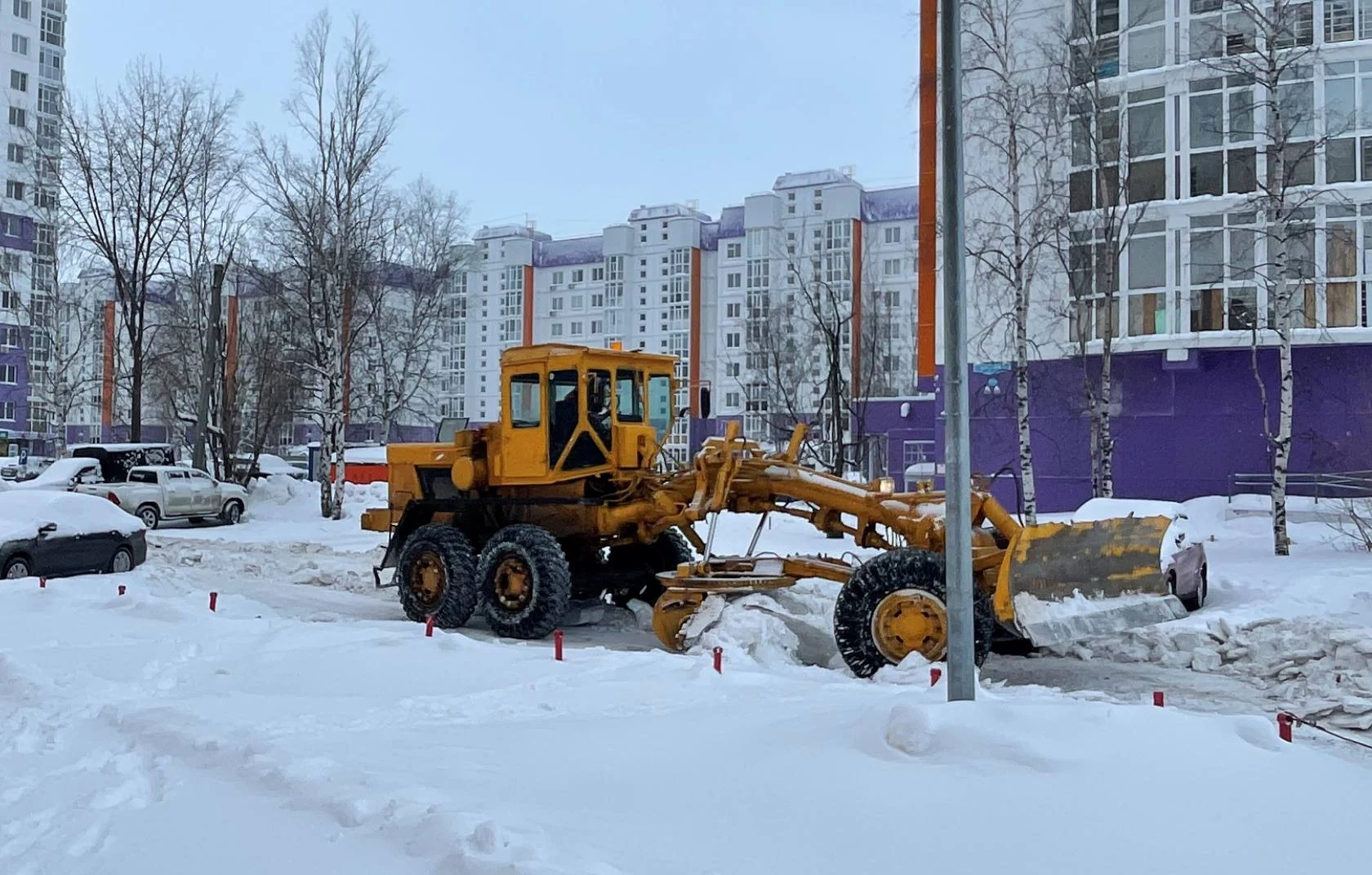 С начала года на спецполигон вывезли более миллиона кубометров снега