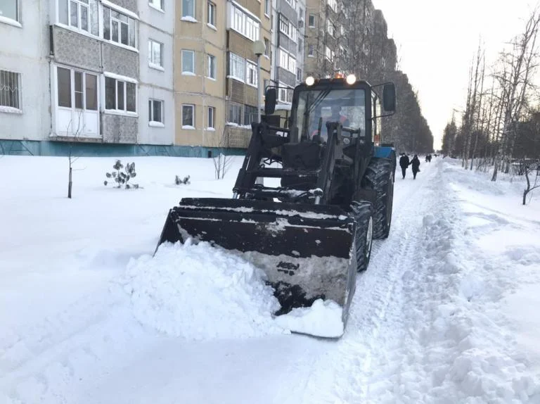 Вывоз снега: итоги февраля